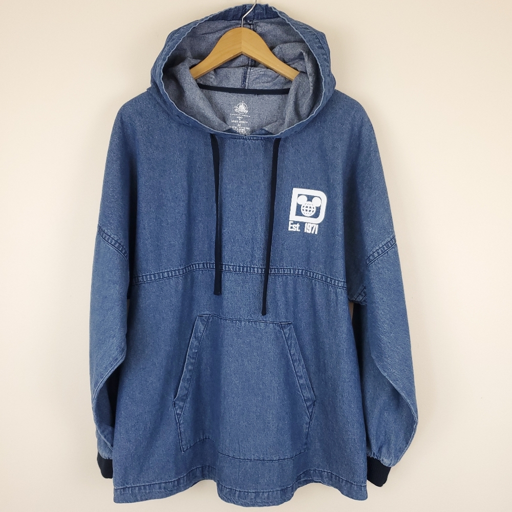 Spirit Jersey Walt Disney World Light Blue Denim Pullover Hoodie